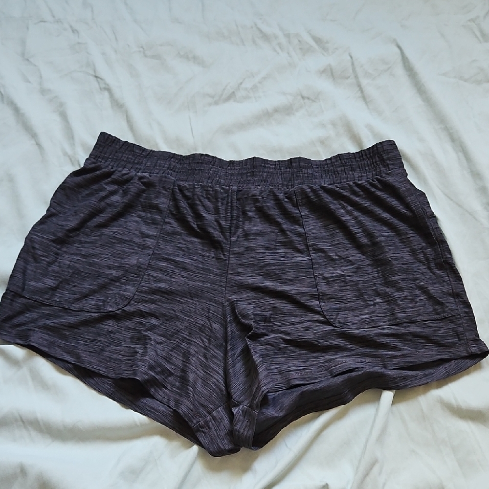 All In Motion Dark Gray Athletic Shorts, Size XL